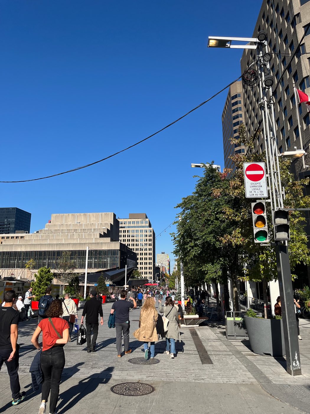 Street view of the city hosting COLM 2025