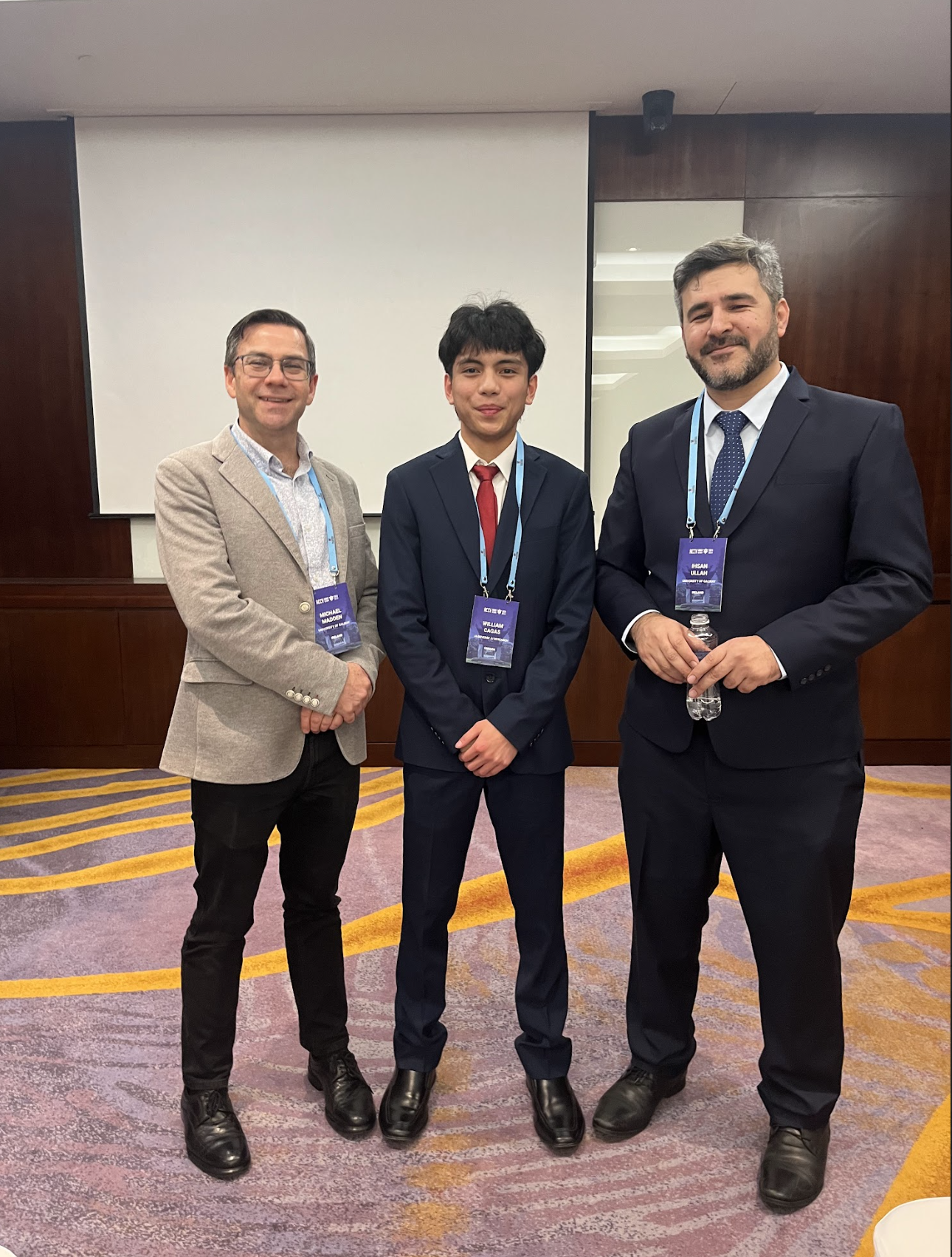 Algoverse team at conference