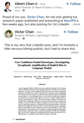 Victor Chan - NeurIPS research publication on LinkedIn